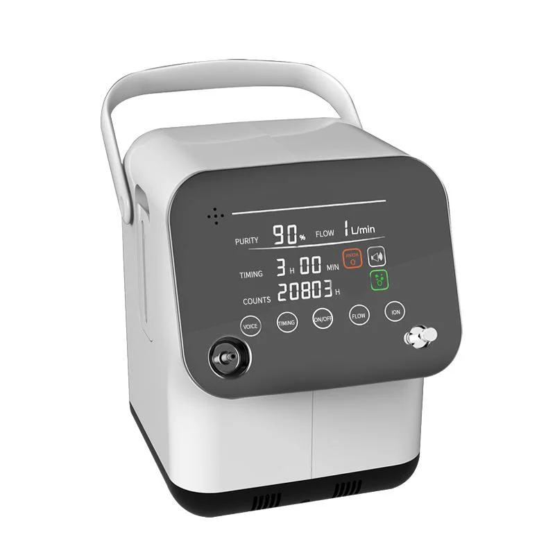   Générateur portatif réglable de l'oxygène de ménage de concentrateur de l'oxygène de la CE Oxygenerator1-7L pour la respiration