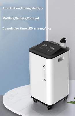 petit concentrateur portatif 220v de l'oxygène de machine de l'oxygène de 5L /10L avec le nébuliseur