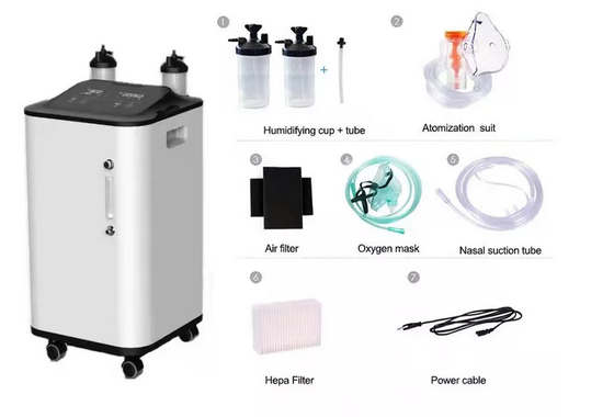 Machine de respiration de l'oxygène de soins de santé portative pour tous les âges Olders et enfants