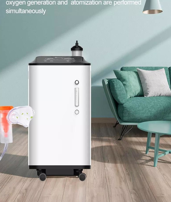 Concentrateur portatif médical de l'oxygène 10L de ménage avec le nébuliseur