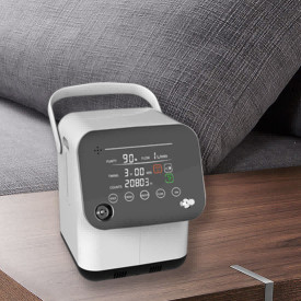 Machine portative de concentrateur d'O2 du ménage 1-7L avec le nébuliseur et le Purit
