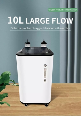 Machine portative faite sur commande 220V de concentrateur de l'oxygène 10L de catégorie médicale
