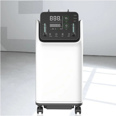 Doubles systèmes portatifs de concentrateur de l'oxygène de l'écoulement 10L avec le nébuliseur